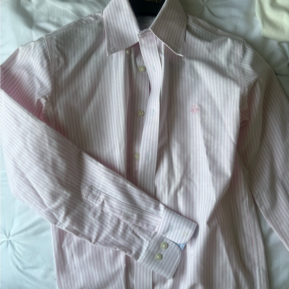 Men's Pink Striped Shirt